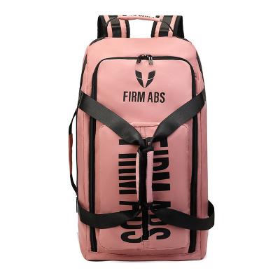 China Fashion gym backpack and duffel bag with shoes compartment rucksack sports gym bag rucksack gym for sale