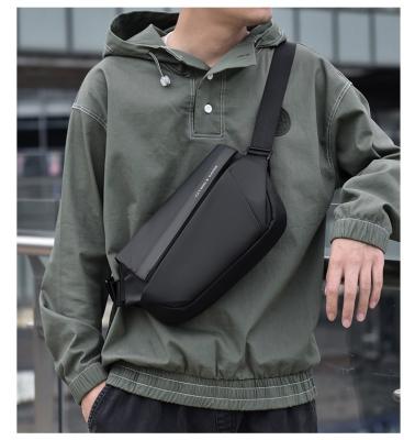 China Fashion Mark Ryden Small Crossbody Bag Men's Shoulder Messenger Waist Chest Bag Sports Tide Brand Simple Custom Sling Bag for sale