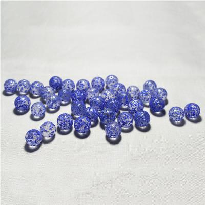 China Blue Color Mercury Big Hanging Glass Ball With Low Price ZM-03 for sale