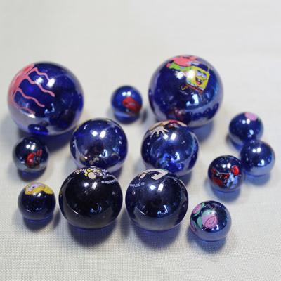 China Cheap price printing glass marbles with photo in sale 16mm for sale