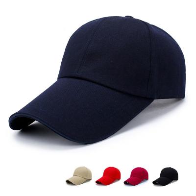 China COMMON Custom 3D Embroidery Printing Logo Manufacturer Stock Cotton Sports Baseball Caps Hats for sale