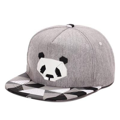 China Ms. Fashion spring hip hop hat and baseball cap male cute zebra panda summer lovers COMMON snapback rubber hat for sale