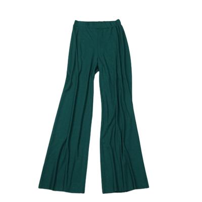 China Anti-pilling customization solid color ladies loose pants plus size women pants wholesale for sale