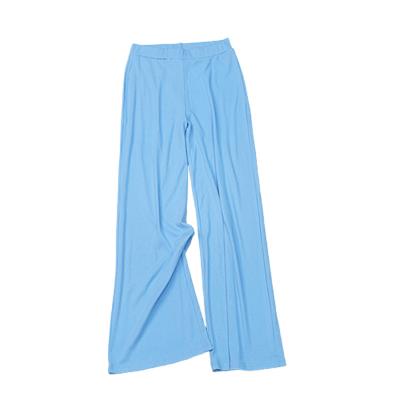 China High quality solid color loose ladies anti-pilling pants wholesale women pants for sale