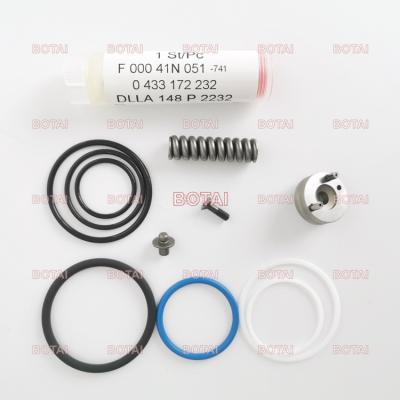 China F00041N051 EUI UINIT INJECTOR REPAIR KITS WITH NOZZLE DLLA148P2232 STANDARD SIZE for sale