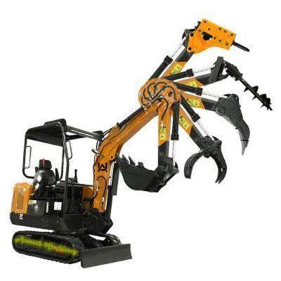 China Building Material Stores Aumach Machinery Produced Hydraulic Crawler Mini Excavator 1ton 2 ton 2.5ton 3ton 4ton 5ton 6ton for sale