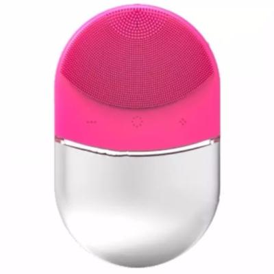 China Hot Cordless Exfoliator Beauty Device Skin Care DEEP CLEANING Cordless Filling Face Sweep Waterproof Cleansing Facial Brush for sale