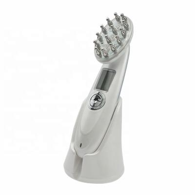 China Anti Hair Loss EMS Beauty Salon Equipment Hair Laser Power Hair Growth Head Vibrating Massage Comb for sale