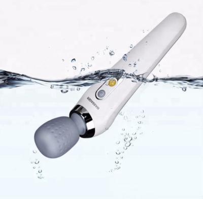 China 3 Hz Massage Ultrasonic/ION /Micro-wave (GALVANIC) New For Shoulder Leg Neck Body Back Massage Wand Cordless Massager Electric Handheld Vibrator for sale