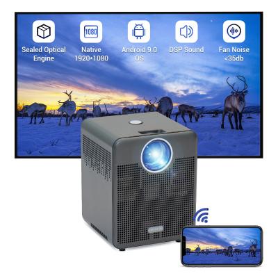 China Pico Hotack OEM ODM High Lumens 1080p Full HD 4K Native LCD LED Video Portable Projector for sale