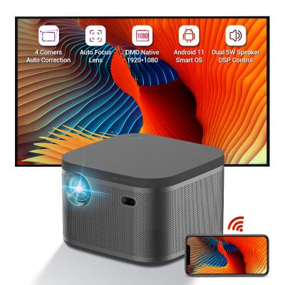 China Pico Hotack Newest High Lumens Mini Smart Android 4K Video Projector DLP 1080P Projector for sale