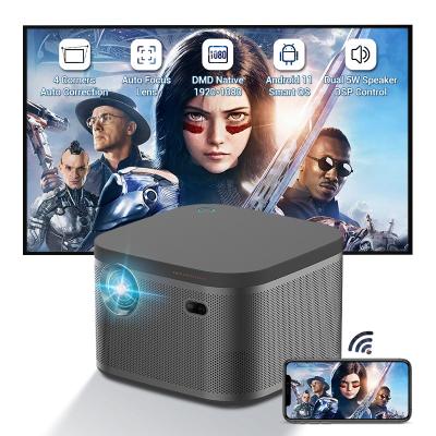 China Portable DLP Pico Hotack Mini Smart Android Full HD 4K LED High Lumens 1080p Native Video Projector Projectors for sale