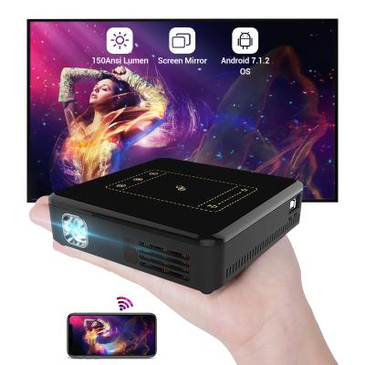 China Pico Factory supply DLP 4K full hd outdoor smart projector with mini size portable home theater projectors for sale