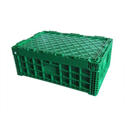 China Folding & Stackable Storage Hog Crate And Plastic Barrel Furniture Machine Poultry Crates Chicken Transport Egg Bread Boxes Making Crate for sale