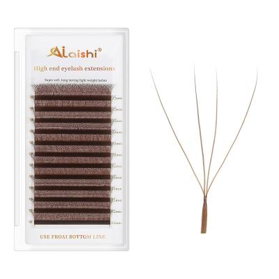 China Natural Long AILAISHI pestanas matte eyelashes Individual pestanas al por mayor cashmere Volume lashes tray pestanas-postizas-al-mayor for sale