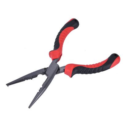 China Best Selling Head Bent Fishing Pliers, Multi Tool Pliers, For Camping Fishing for sale