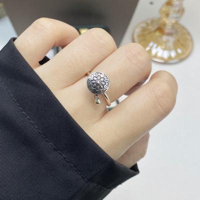 China Factory fashion S925 sterling silver 2023 female high-end fashion jewelry set wholesale charming CLASSIC explosions rotating ring for sale