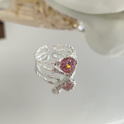 China 2023 Factory Wholesale Explosion S925 Sterling Silver Top Jewelry Set Charming CLASSIC Fashion Lava Popular Ladies Ring for sale