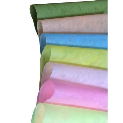 China Flower Wrapped Breathable Chinese Nonwoven Fabric Manufacturer Pure Color Flower Material Fabric for sale