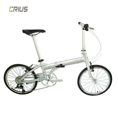 China Racing factory direct 9 speed folding bike adult cycle 20 inch aluminum alloy folding cycles for sale