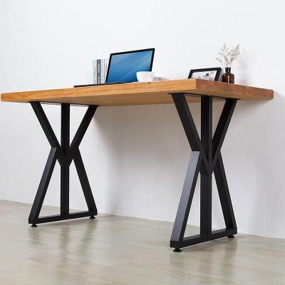 China Factory Strong Hot Sale Metal Desk Legs Single Desk Table Legs Metal Dining Durable Coffee Table Bench Legs for sale