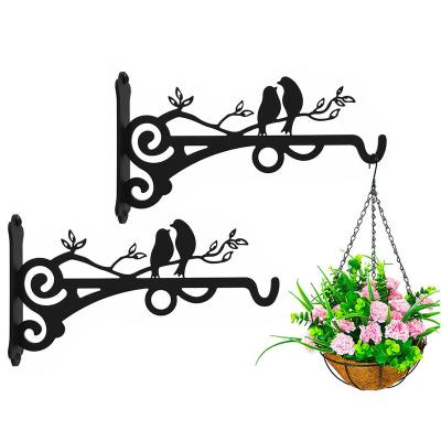 China Behind the Doors/On Walls 2022 High Quality Plant Stand Bird Feeder Wind Chime Lantern Wind Chime Garden Lawn Garden Wall Mounted Holder for sale