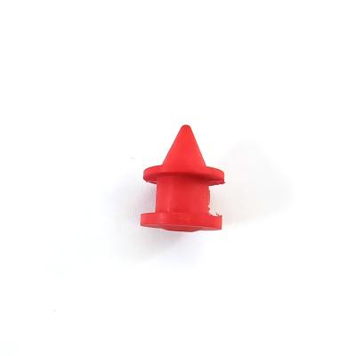 China Silicone EPDM NBR NR OEM Sbr Round Block Neoprene Rubber Cone Stopper Solid Rubber Cylinder for sale