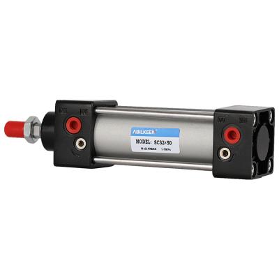 China SC Series Long Stroke Professional Manufacturer Hotels Professional Manufacturer Large Thread Size Piston Bore Size G Type Pneumatic Cylinder for sale