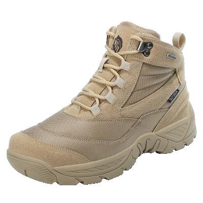 China High Quality Breathable Coyote Military Suede Leather Army Uniform Tactical Boots For Men Walking Shoes Increasing Boots for sale