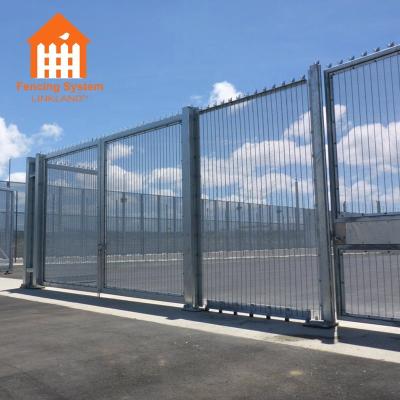 China Easily Assembled Cheap Galvanized Anti Climb Metal Security Wire Mesh Fence 358 for sale