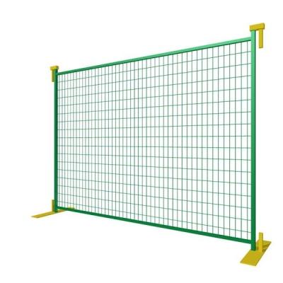 China Easily Assembled Porcelain 2.4x2.1m Canada Temporary Fence Panels For Children for sale