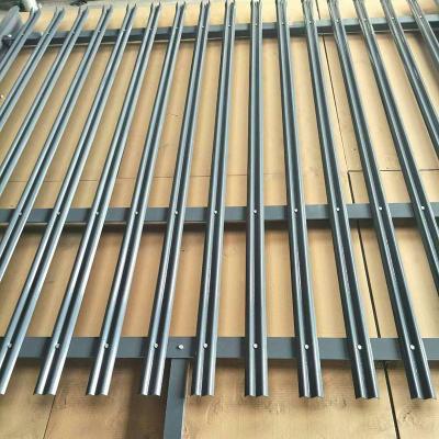 China Easily Assembled PVC Coated Road Barrier Blocked Panel Betafence Mesh Palisade Fence for sale