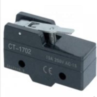 China Plastic cntopsun factory supply high capacity micro switch (CT-1702) for sale