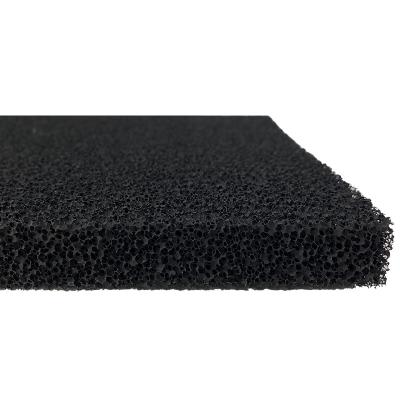 China Wholesale YiLan Viable Carbon Filter Sponge Activated Carbon Media Pad For Aquarium Fish Tank Pond for sale