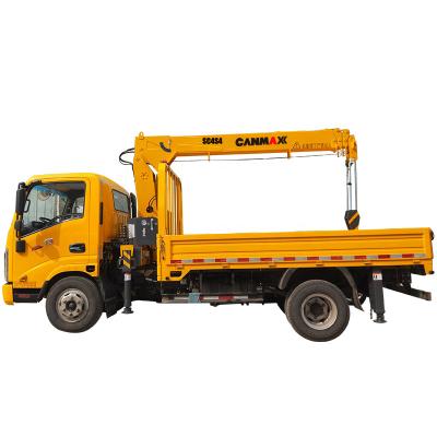 China TRUCK CRANE China Brand CANMAX 6*4 4*2 Truck Mounted Crane Good Price For Selling for sale