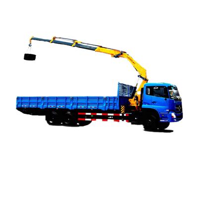 China TRUCK CRANE 10t knuckle boom truck crane SQ10ZK3Q 10 ton-truck-mount-crane-in-Korea 10 ton price for sale