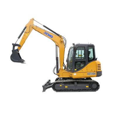 China Construction worksÂ   High Efficiency XE55DA 5 Ton 0.21m3 Hydraulic Bucket Crawler Excavator With Japan Engine Price for sale