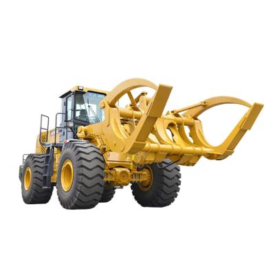 China Construction worksÂ   China Brand New LW1100KNJ 11 Ton Wood Wheel Loader With Log Grapple LW1100KN For Sale for sale