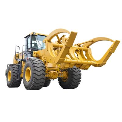 China Construction worksÂ   High quality LW600KNJ 6 ton forest wheel loader with bale grab attachment prices for sale for sale