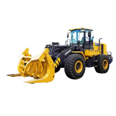 China Construction worksÂ   China Xuzhou Factory ZL50GNJ 5 Tons Grapple Log Wheel Loader With Attachments Price List for sale