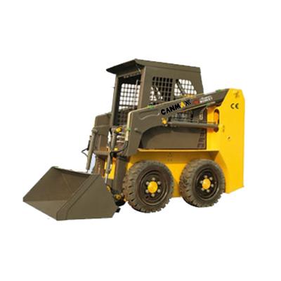 China Construction worksÂ   Taian small lawn mower skid steer loader 1.5 ton css1200 with attachments cheap price for sale