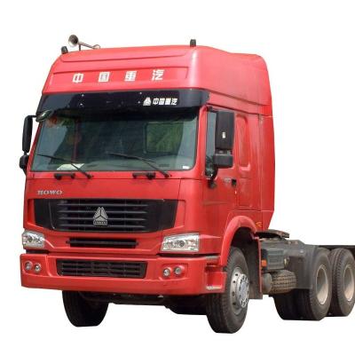 China Factory price sinotruk tractor truck howo 6 4 for sale pakistan 6800*2496*3668(mm) for sale