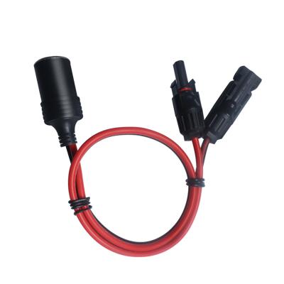 China Power Station New Product MC 4 PV Connector Cables 4mm Solar Panel Wires Ip67 Waterproof Light Solar Cable Connector Solar Cable for sale