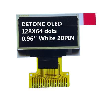 China 0.96 Inch 128x64 White OLED Dot Matrix Driver IC SSD1315Z Soldering 20PIN 0.96