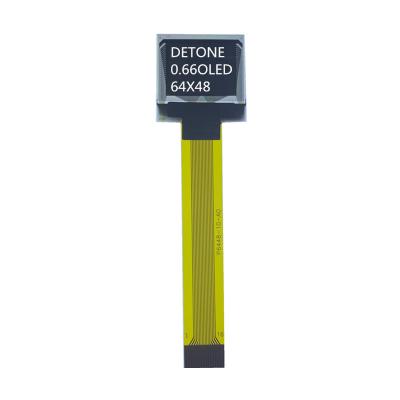 China 0.66 inch Oled matrix 64X48 driver IC SSD1306 soldering 16PIN connector i2c oled display 0.66 inch 0.66 inch oled for sale