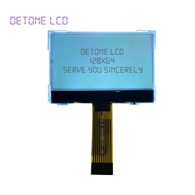 China High Quality Monochrome Graphic 128x64 Color Monitor Blue LCD Display 12864COG 2.4 Inch for sale