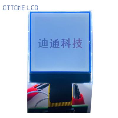 China Monochrome LCD 128*128 dots white LCD backlight ST7571 FSTN 128x128 LCD display module 2 inch for sale