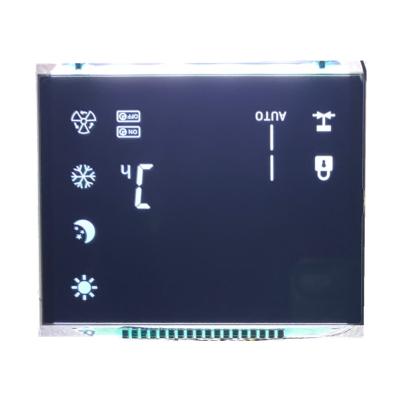 China Custom TN HTN FSTN LCD Segment Monochromatic LCD 1.8 Segmented Display for sale