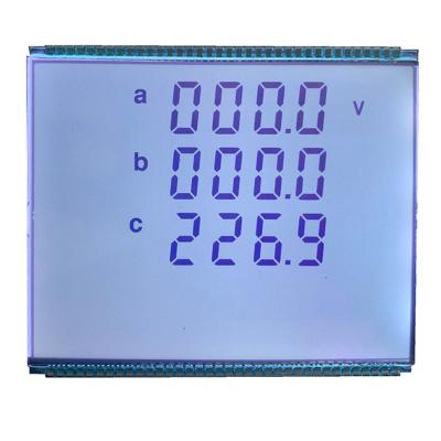 China Segment LCD Display Custom Monochrome LCD Segment TN STN FSTN Tn 1.8 Segment for sale