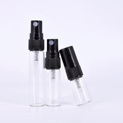 China Cosmetic Empty Travel Perfume Bottle Travel Mist Spray 3ml Refillable Glass Diffuser Bottle With Sprayer for sale